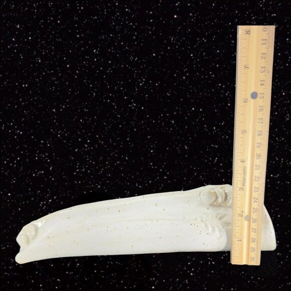 Hand Made Art Pottery Primitive Style Wall Mounted Vase Wall Pocket 2018 Signed - Picture 4 of 16